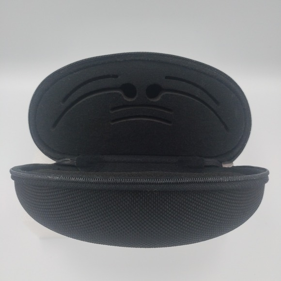 Oakley Other - Oakley Sport Sunglasses Case Black Zippered Soft Vault Foam Lens Slots Fits Flak